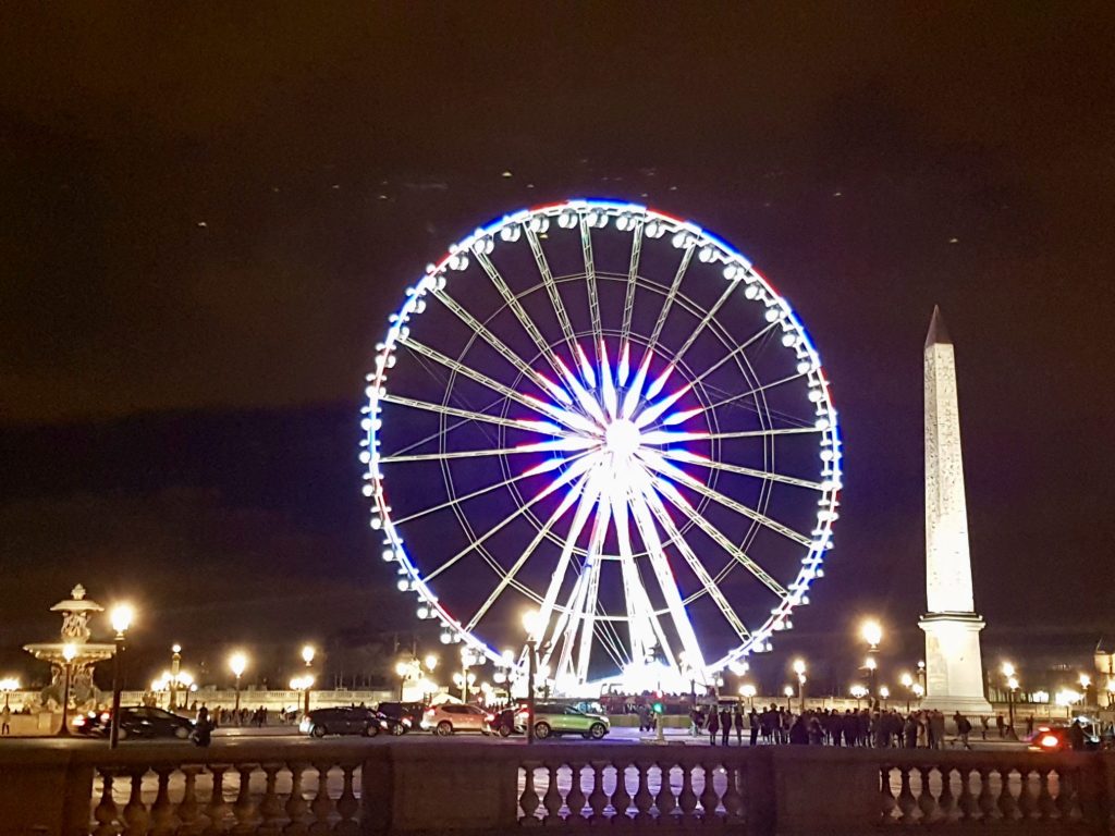 Roda gigante em Paris