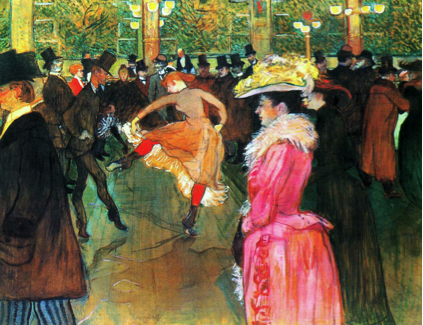 Description: Ball at the Moulin Rouge (1890)