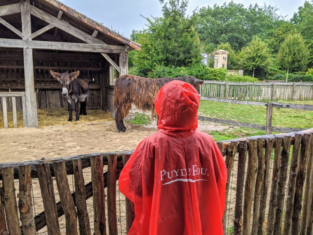 Puy du Fou com criança