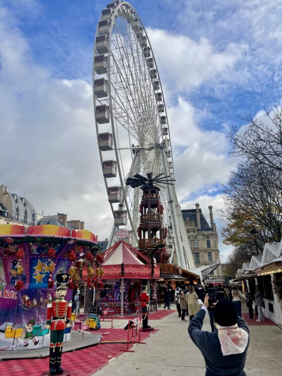 Marché de Noël (Mercado de Natal) des Tuileries (Jardin des Tuileries)
